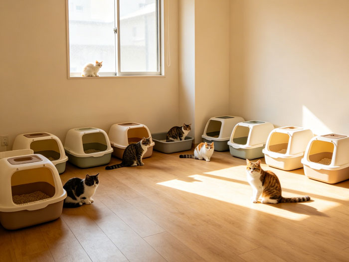 Cat litter box